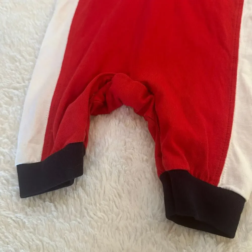 Ralph Lauren Baby Boys Romper sz 3 M Large Pony Logo Romper